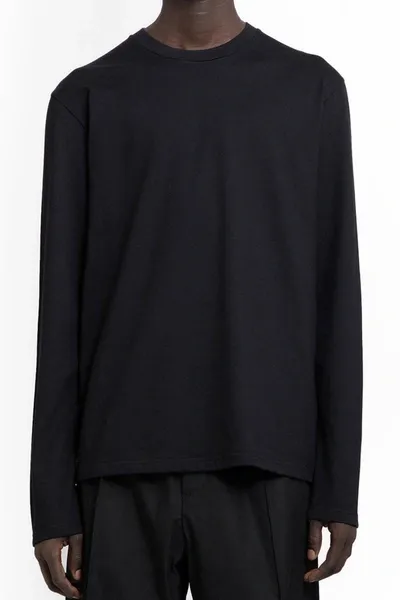 Jil Sander T-shirts In Black