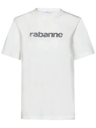 Rabanne Paco  T-shirts In Bianco