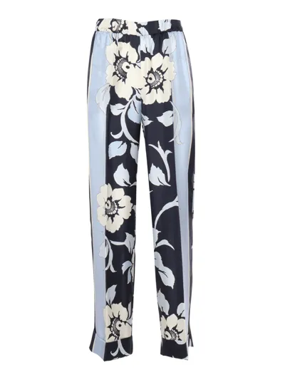 P.a.r.o.s.h . Trousers In Light Blue,multicolor