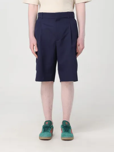 Drôle De Monsieur Short  Men Color Blue