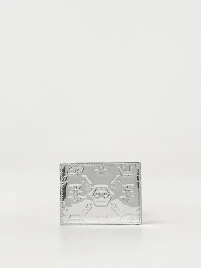 Philipp Plein Wallet  Men Color Silver