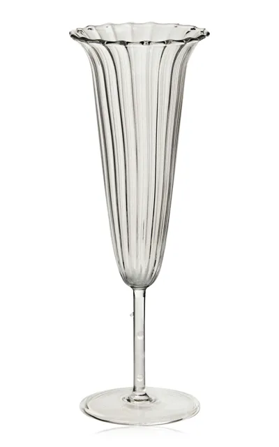 Sophie Lou Jacobsen Set-of-four Angel Flutes In Clear