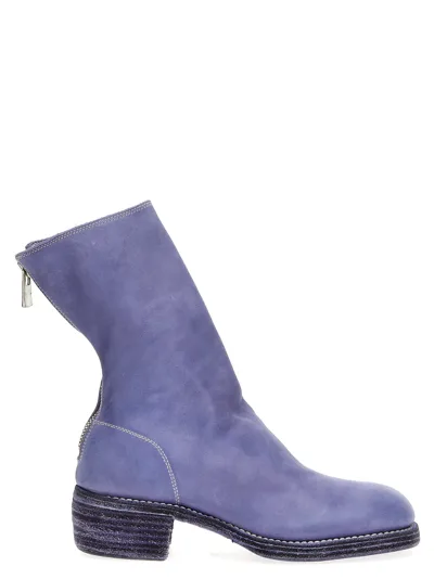 Guidi Purple 788zx Ankle Boots