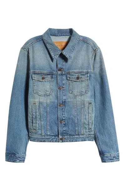 Blk Dnm Organic Cotton Denim Jacket In Vintage Blue