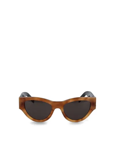 Saint Laurent Eyewear Cat In Black