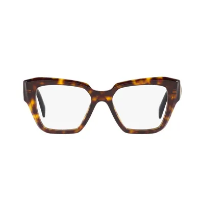 Prada Glasses In Marrone