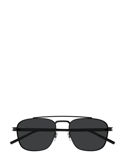 Saint Laurent Eyewear Square Frame Sunglasses In Black