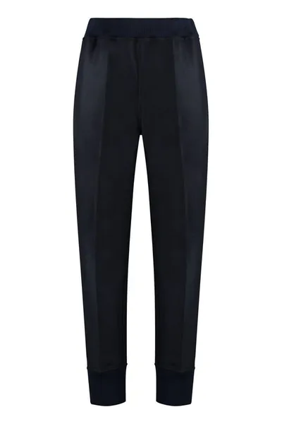 Jil Sander Blue Wool Pants