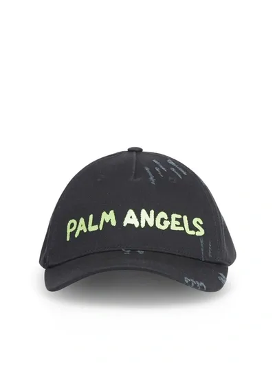 Palm Angels Hat In Black