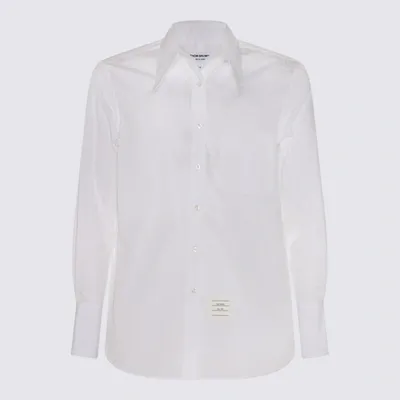 Thom Browne White Cotton Shirt