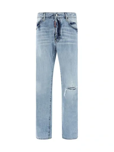 Dsquared2 Jeans In Navy Blue