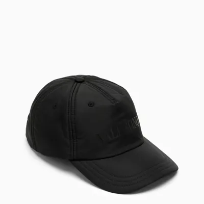 Valentino Garavani Logo-print Baseball Cap In Nero