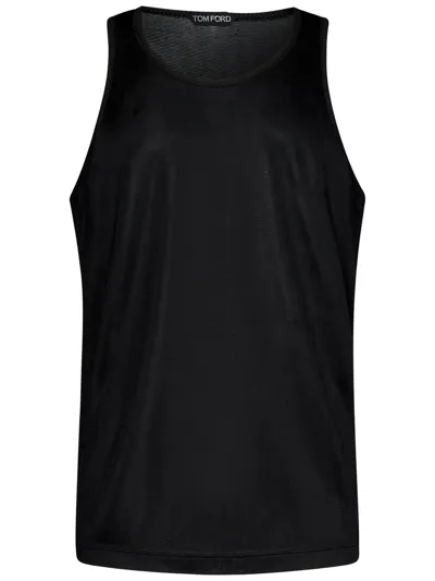 Tom Ford Tank Top In Black