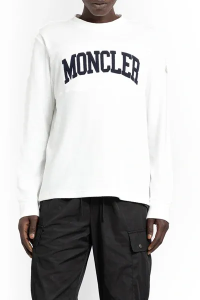 Moncler T-shirts In White