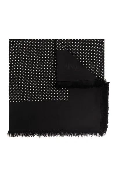 Saint Laurent Large Square Scarf In Multi