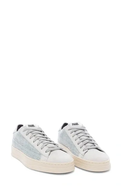 P448 Women's Jack Textured Sneaker In Bar/mint