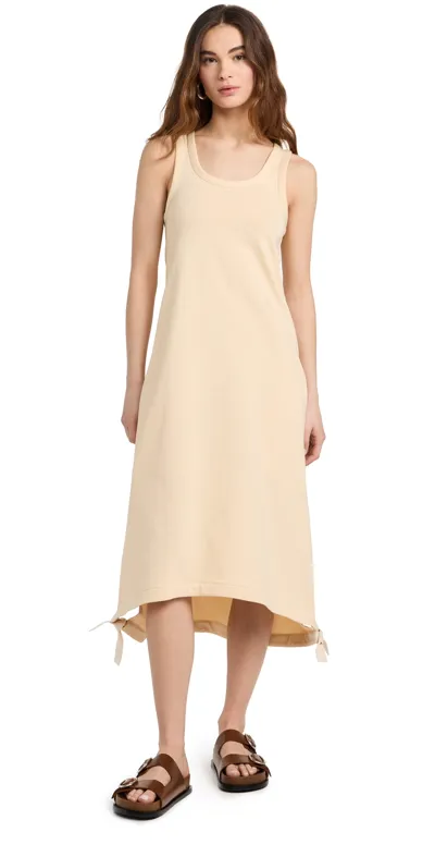 Jil Sander Mid Length Tank Dress Agate