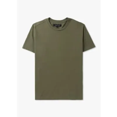 Replay Sartoriale Mens Short Sleeve T-shirt In Pistachio In Green Fabric