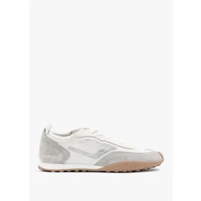 Hoff Womens Mockingbird Mesh Trainers In White In White Leather