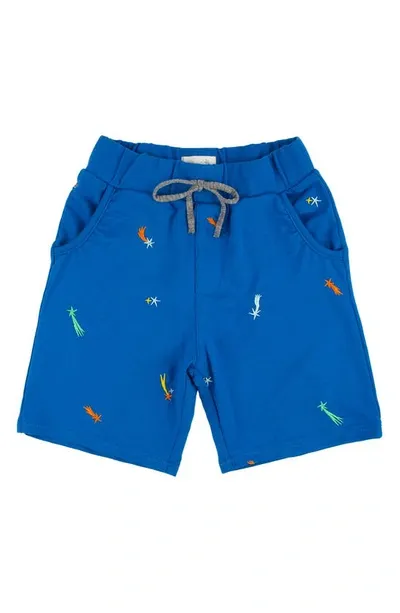 Miki Miette Kids' Rusty Stargazer Embroidered Shorts