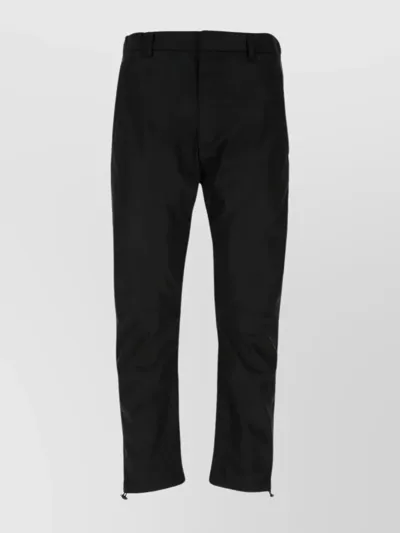 Prada Black Nylon Pant Nd  Uomo 52