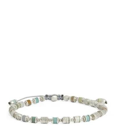 Maor Sterling Silver Saguaro Amazonite Bracelet