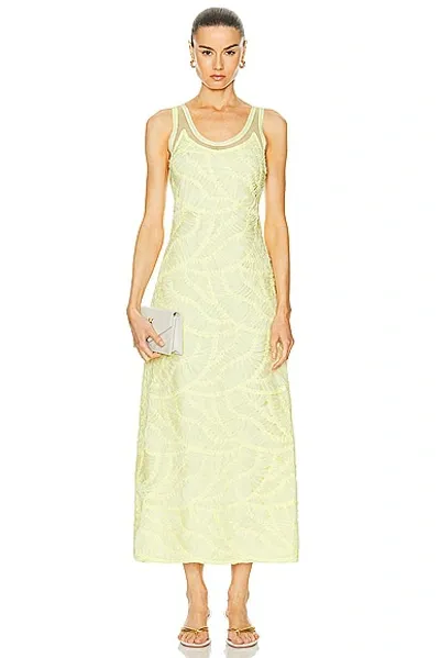 Simkhai Zakai Tank Maxi Dress In Sulfur