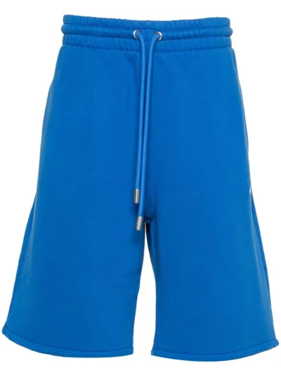 Off-white `bandana Arr Skate` Sweatshorts In Nautical Blue White