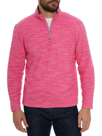 Robert Graham Ledson Long Sleeve Knit In Magenta