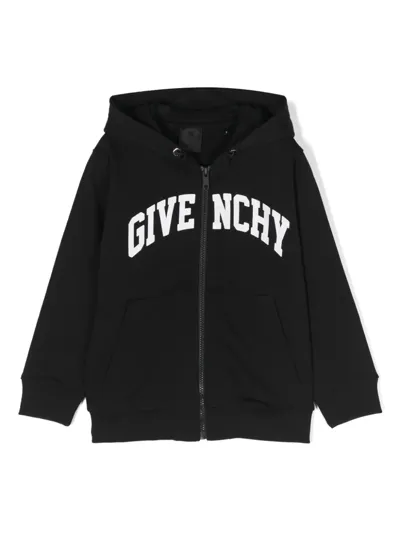 Givenchy Kids' Felpa Con Logo In Black