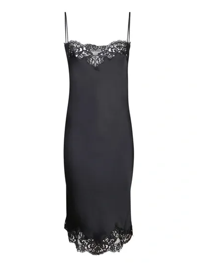 Stella Mccartney Satin Black Dress