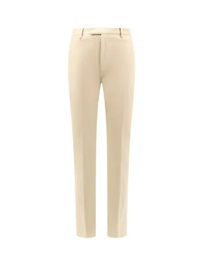 Berluti Men's Cotton-stretch Chino Trousers In Beige