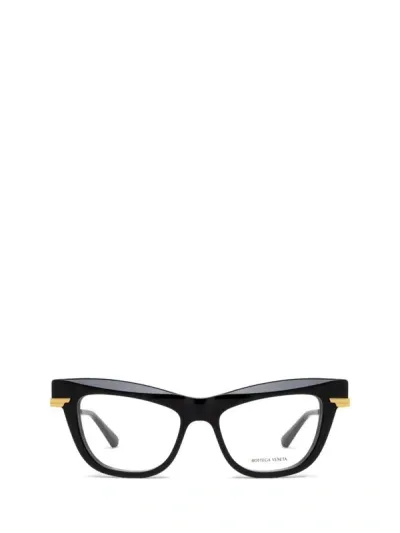 Bottega Veneta Eyeglasses In Black