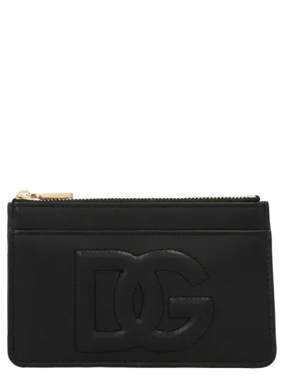 Dolce & Gabbana Logo Wallet In Black