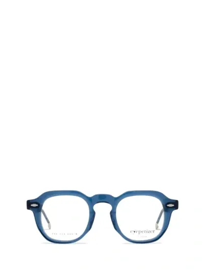 Eyepetizer Eyeglasses In Transparent Blue