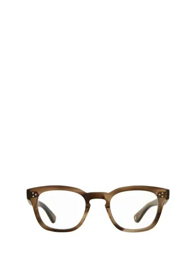 Garrett Leight Eyeglasses In Khaki Tortoise