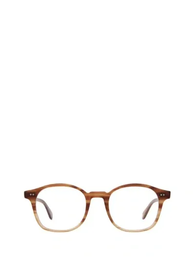 Garrett Leight Eyeglasses In Blonde Tortoise Fade