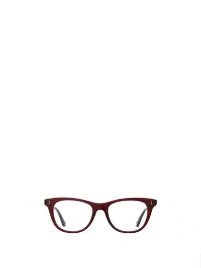 Garrett Leight Eyeglasses In Merlot