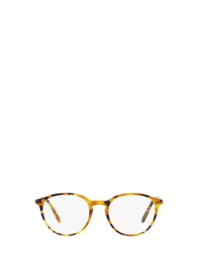 Giorgio Armani Eyeglasses In Red Havana