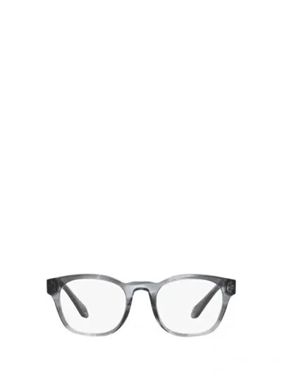 Giorgio Armani Ar7242 Glasses In Striped Blue