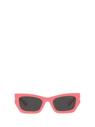 Miu Miu Eyewear Sunglasses In Dark Pink