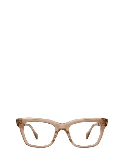 Mr Leight Mr. Leight Eyeglasses In Coral Crystal-white Gold