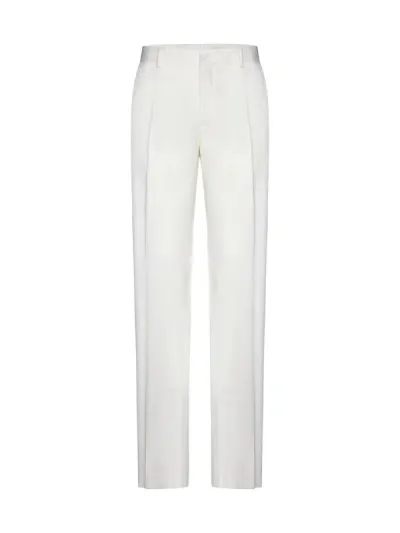 Dolce & Gabbana Pants In Bianco Naturale