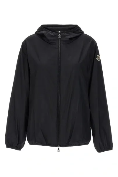 Moncler Fegeo Hooded Jacket In Black