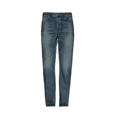 Celine Denim Jeans In Blue