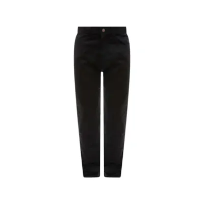 Celine Skinny Low Rise Jeans In Black