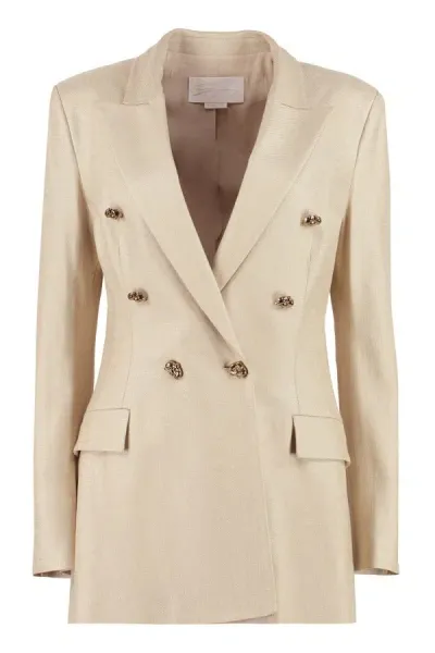 Genny Giacca Blazer In Neutrals