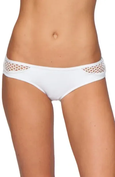 Rip Curl 'prism' Hipster Bikini Bottoms In White