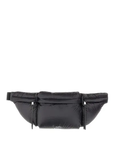 Jil Sander Designer Handbags Padded Pouch In Noir