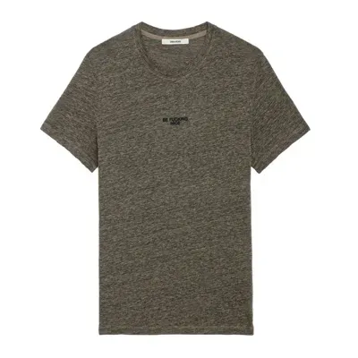 Zadig & Voltaire Tommy T-shirt In Green